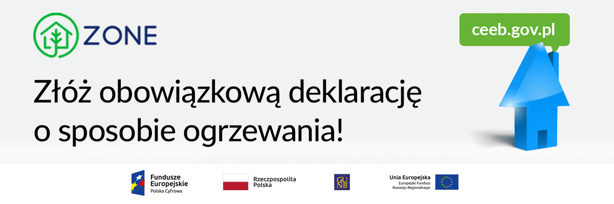 Złóż obowiązkową deklarację o sposobie ogrzewania